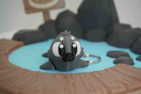 Chonk the Seal Keychain