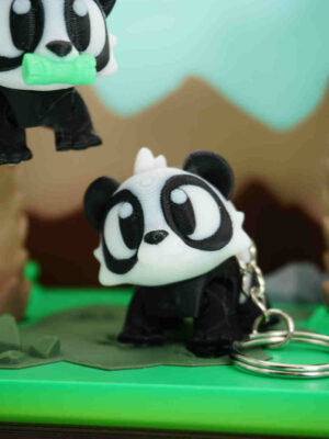 Lil Panda the Panda Keychain