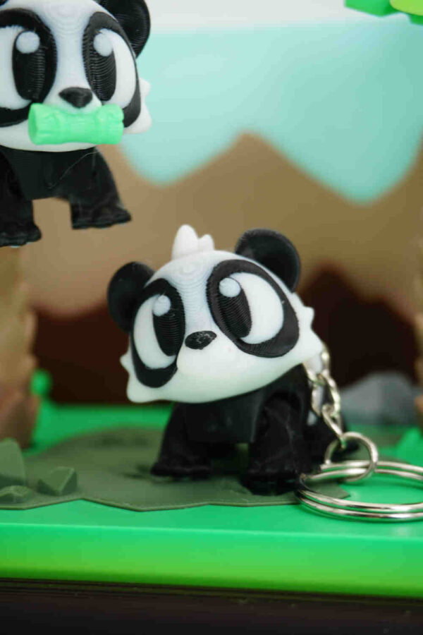 Lil Panda the Panda Keychain