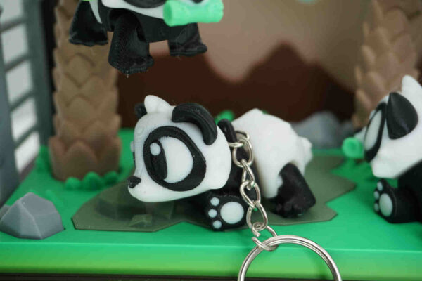 Lil Panda the Panda Keychain