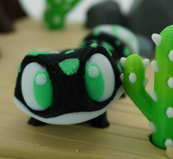 Billy the Gecko Keychain