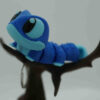 Blip the Gecko Keychain