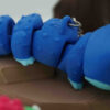 Blip the Gecko Keychain