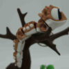 Frank the Bearded Dragon Keychain