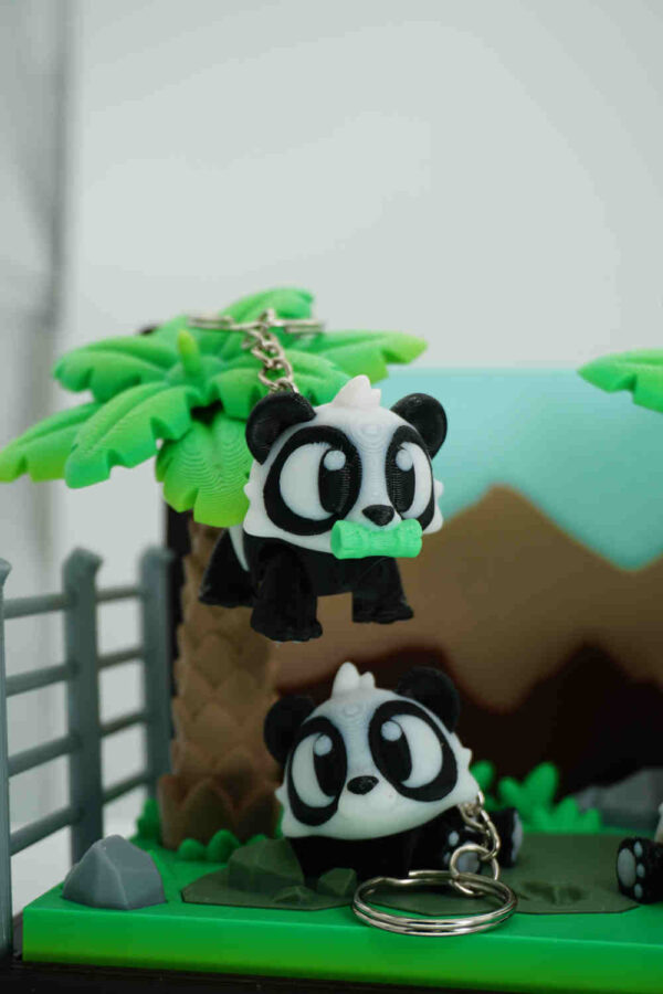 Lil Panda the Panda Keychain