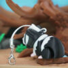 Winnie the Guinea Pig keychain