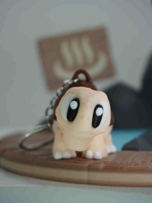 1139-TOR-KEY_1 Pat the Tortoise Keychain