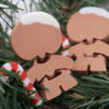 1192-GCC-3_4 Gingerbread Cookie Lady with Cane