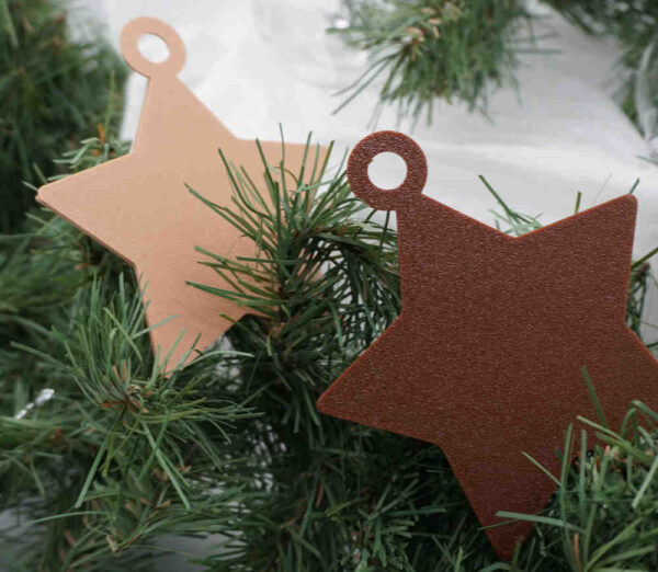 Gingerbread Star Ornament Set